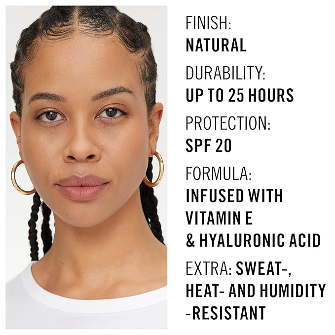 Rimmel Lasting Finish 25HR Foundation, 400 Natural Beige of 2)