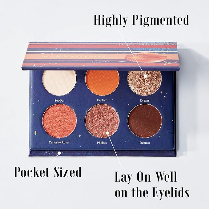 READY TO SHINE Mars Voyage Small Eyeshadow Palette