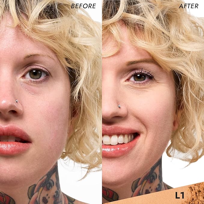 COVER FX Pressed Mineral Foundation - Shade L1 Skin Types