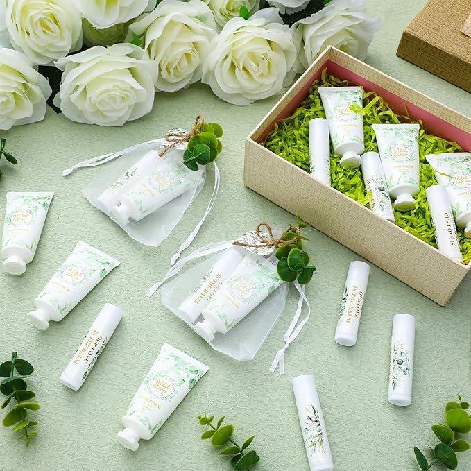 50 Set Bridal Shower Favors Bulk Decoration(Eucalyptus)