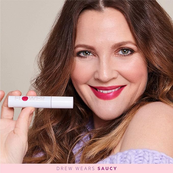 FLOWER BEAUTY By Drew Barrymore Bitten Lip Stain - Long-Lasting Color - Hydrating + Water-Based Formula - Gel-Like Texture - (Sweet)