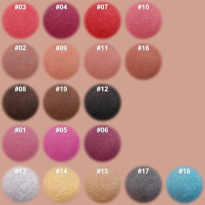 ISMINE One Coffee Light Brown Lip Liner, Professional Matte Lip Pencil Waterproof Long Lasting Smooth Natural Lip Liner (#19)