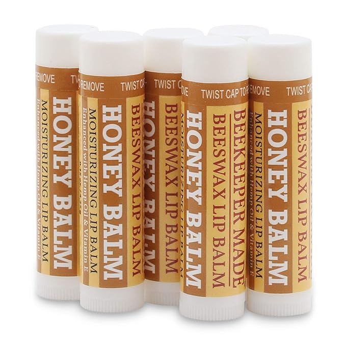 Beekeeper Made Beeswax Bulk Lip Balm, Gifts,