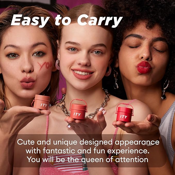 ITY Velvet Matte Finish Lip Stain-Mousse Textured Pudding Pudding