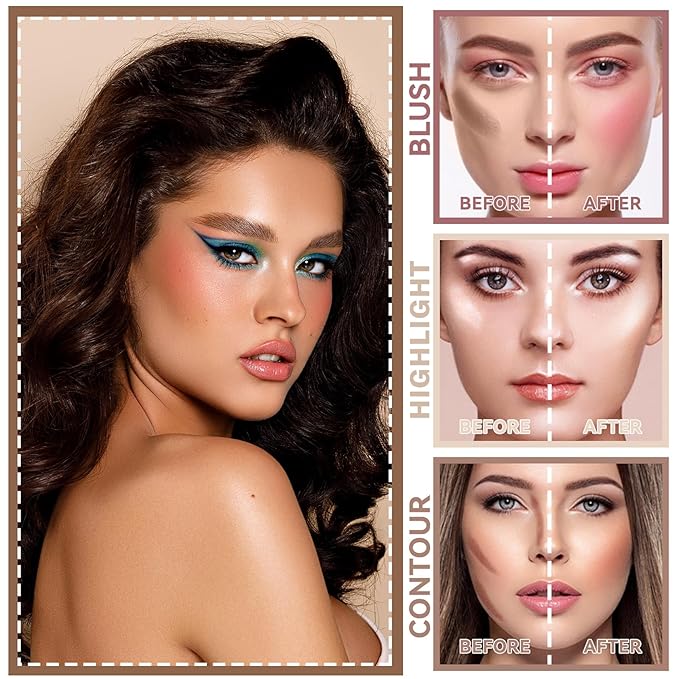 Highlighter Stick Cream Blush Stick Bronzer Contour Stick