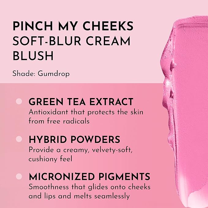 LAWLESS Pinch My Cheeks Soft-Blur Cream Blush - - 0. 18 oz