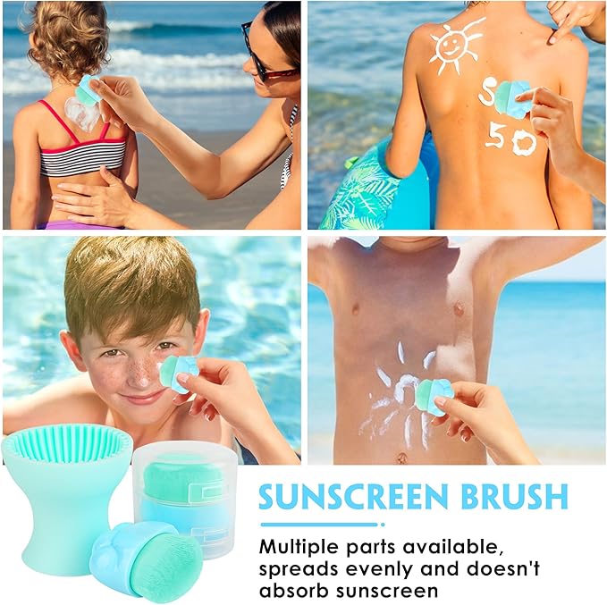 Azazccm Sunscreen Applicator for Kids, 2 (Light
