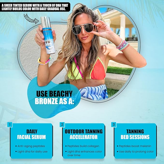 Facial Tanning Bed Lotion Face Moisturizer,