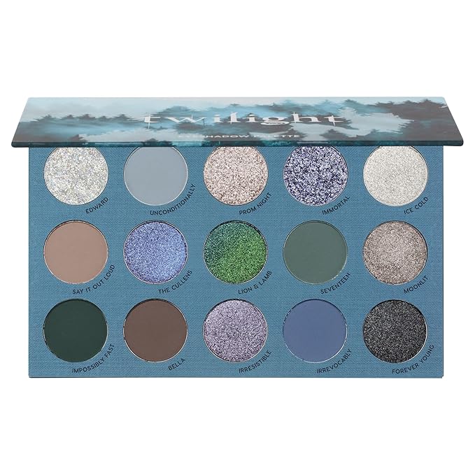 ColourPop Twilight Eyeshadow Palette - Limited Edition Palette with Metallic and Matte Finishes - High-Pigment Eye Makeup with a Long-Wearing Formula (0.3 oz)
