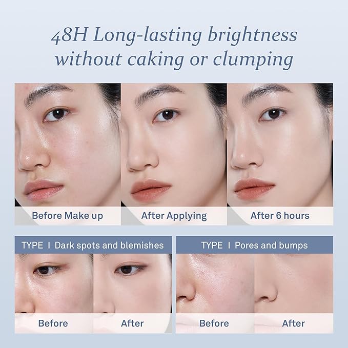 HINCE SECOND SKIN MESH MATTE CUSHION (PORCELAIN, 17)