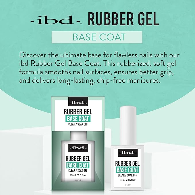 IBD Rubber Gel Base Coat 0.5 oz