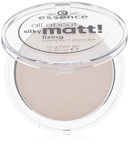 Essence All About Silky Matt! Polvos Compactos Fijadores