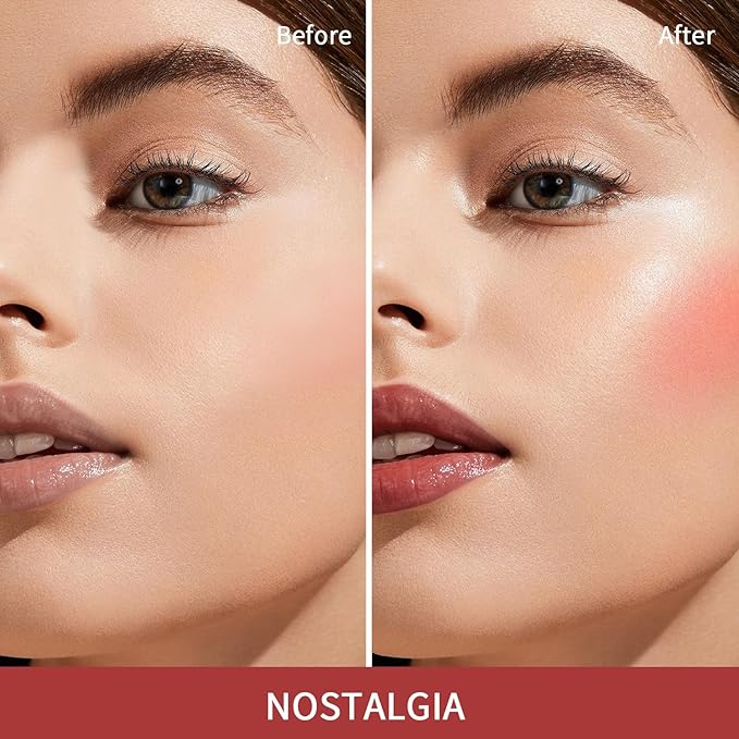 Blush Stick, Cream Blush for Cheeks and Lip