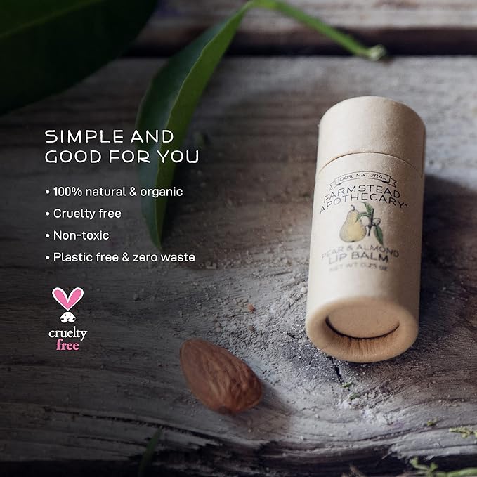 Farmstead Apothecary 100% Natural Lip Balm oz