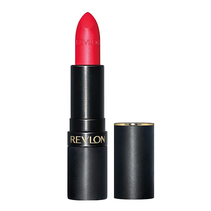 Revlon Super Lustrous The Luscious Mattes Lipstick, High Impact with Moisturizing Velvety Formula, Fire & Ice, 0.74 oz