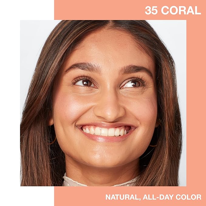 Maybelline Fit Me Blush, Lightweight, Smooth, Blendable, Long-lasting All-Day Face Enhancing Makeup Color, Coral, 1 Count