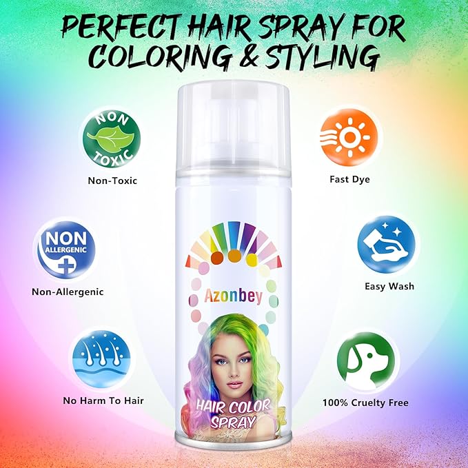 Temporary Hair Color Spray,Temporary Hair
