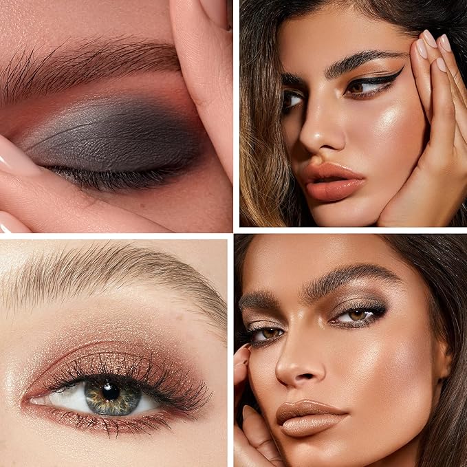 Naked Eyeshadow Palette, 12 Natural Nude Colors Longwearing