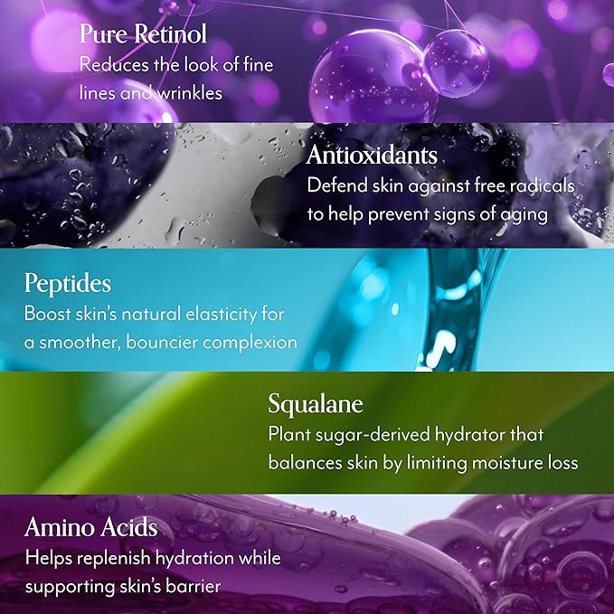 bliss Youth Got This and Pure Retinol Deep Hydration Moisturiser Visibly Diminishes Fine Lines Clean Fragrance-Free Cruelty-Free Paraben Free Vegan 50 ml