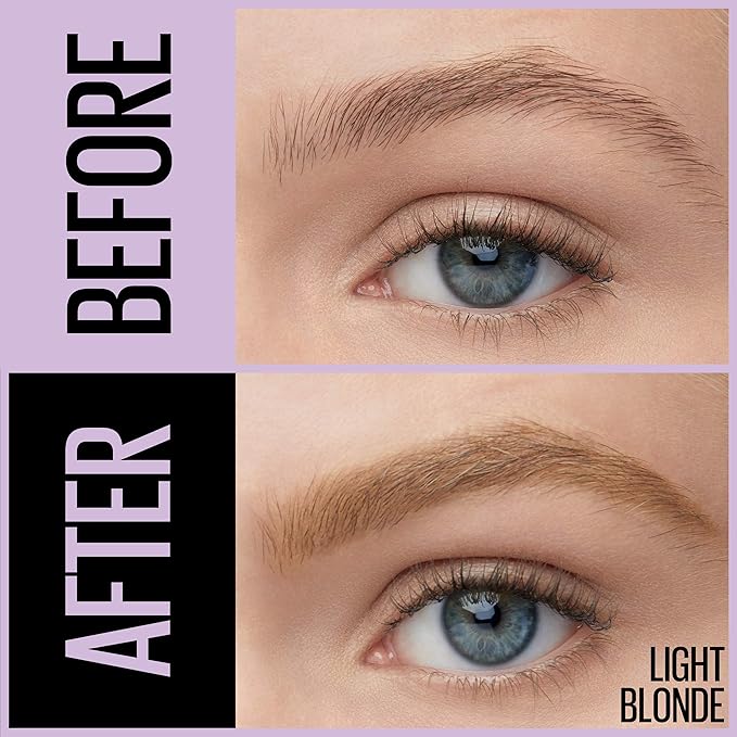 Maybelline New York Maybelline Express Brow 2-in-1 Pencil and Powder, Light Blonde, 0.02 Fl. Ounce, 248 Light Blonde, 0.02 fluid_ounces (Pack of 2)