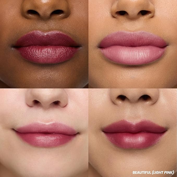 Wonderskin Wonder Blading Lip Stain Peel Off and Reveal Kit - Long Lasting, Waterproof Pink Lip Tint, Transfer Proof Natural Makeup Stain Kit (Beautiful)