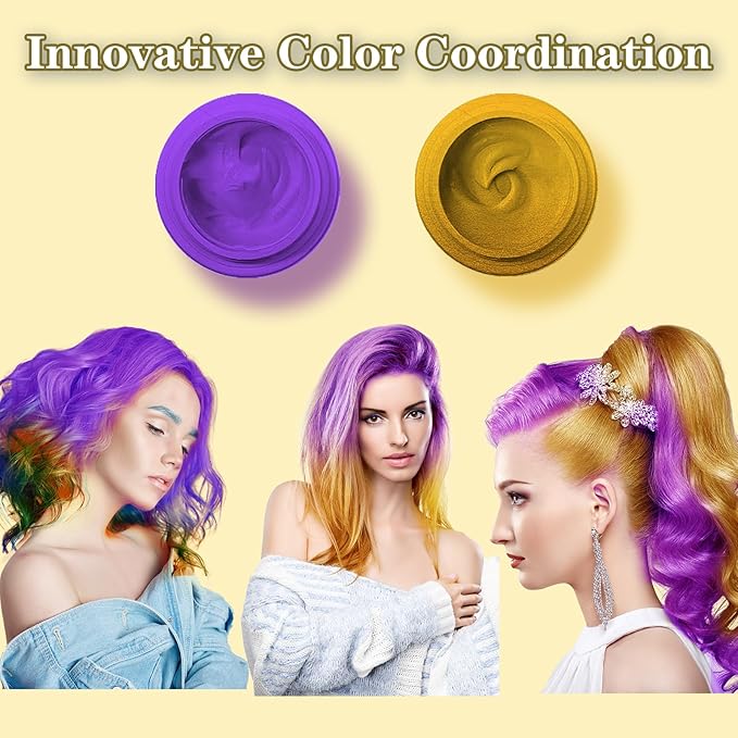 Blonde Hair Color Wax, Temporary