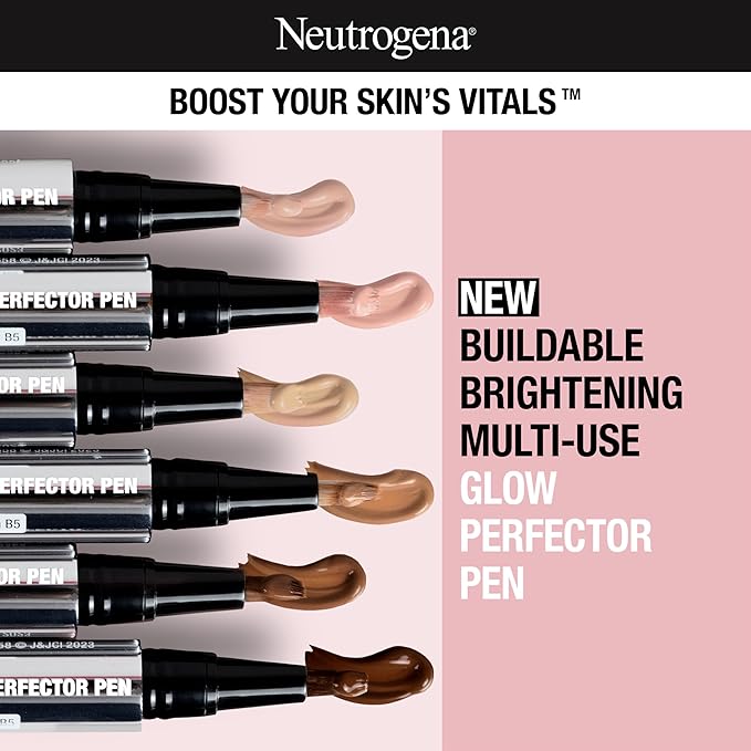 Neutrogena Healthy Skin Glow Perfector Pen, Lightweight Brightening Fair, . 1 oz