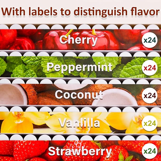 120 Pack Lip Balm Unlabeled, Natural