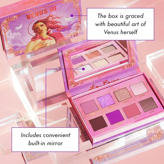 Lime Crime Eye & Face Palette, Venus 3-8