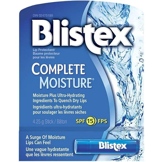 Blistex Complete Moisture, .15-Ounce Tubes (Pack
