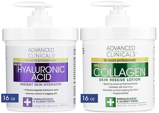 Advanced Clinicals Hyaluronic Acid Body Lotion Firming