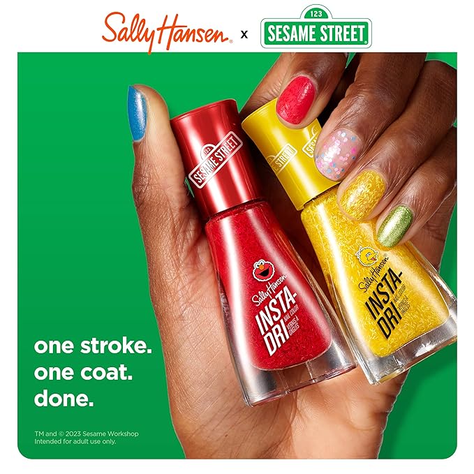 Sally Hansen Insta-Dri - Sesame Street Collection - Nail Polish - Think BIG - 0.31 fl oz