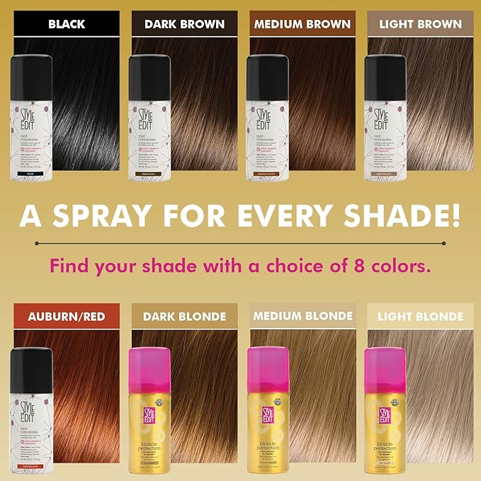 Root Touch Up Spray for