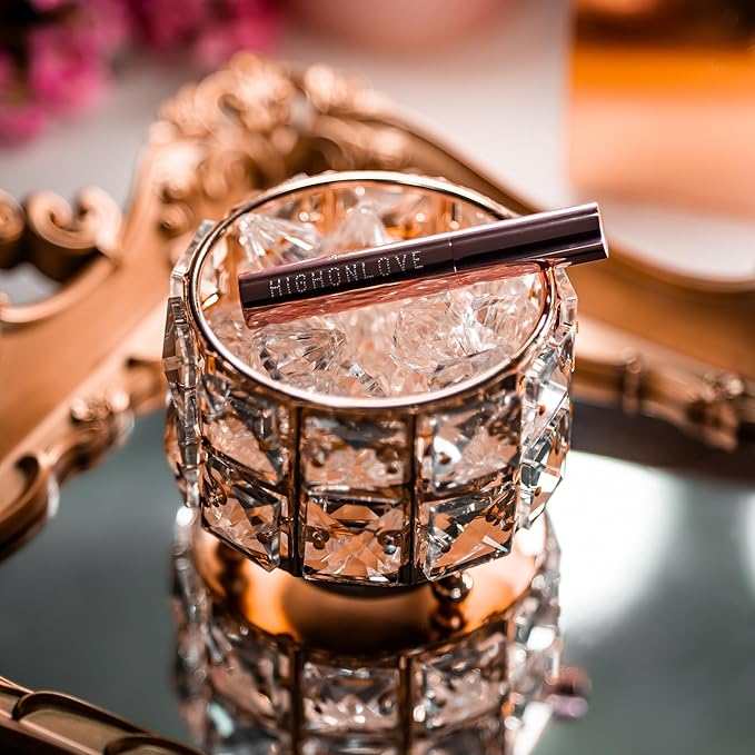 HIGHONLOVE Gloss & Go Gift Set - Clear Plumping Lip Gloss in 7 ml & 3.5 ml Sizes - Gifts for Wife, Girlfriend, Sister or Best Friend - Women's Beauty Bundle (Vegan, Cruelty Free)