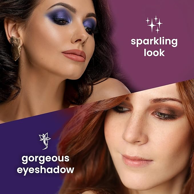 Cosmetics - Twilight, 15-Color Eyeshadow Palette, Highly Pigmented,