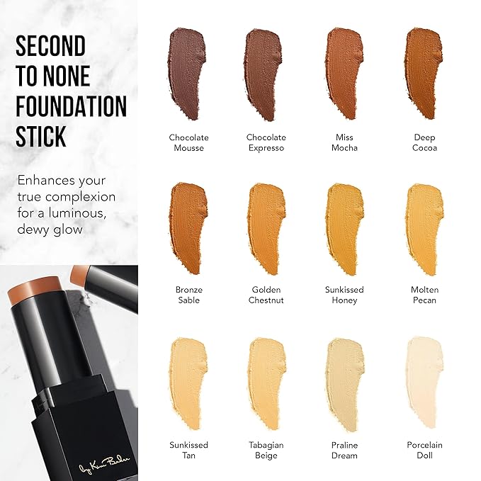 Glamazon Second to None Foundation Stick, Sunkissed Tan, Natural Finish