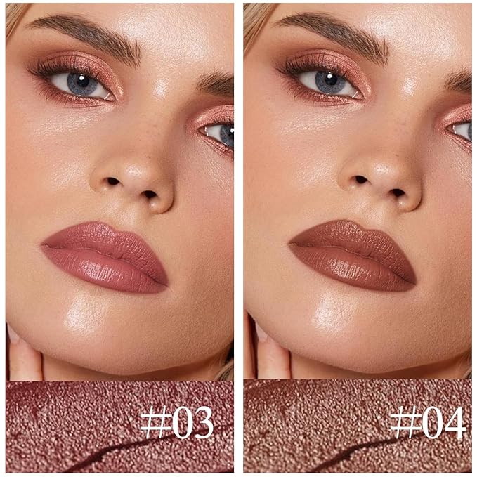 Matte Lip Liner Pencil,Highly Pigmented Retractable Lip Crayon,All Pencil,Highly