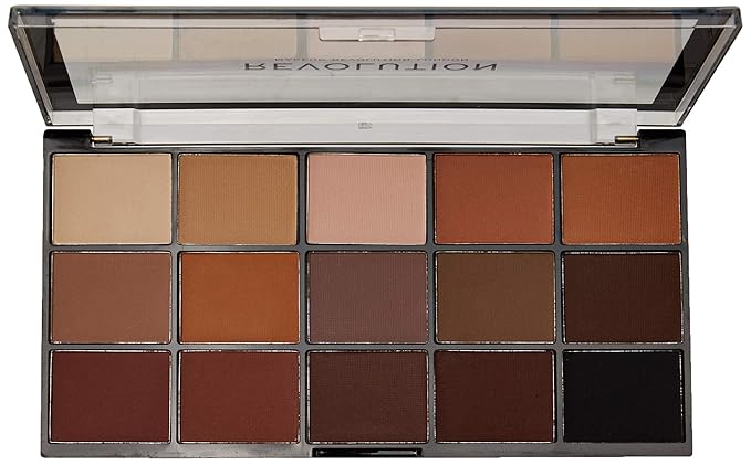 Makeup Revolution Reloaded Palette, Makeup Eyeshadow Palette, Includes 5g