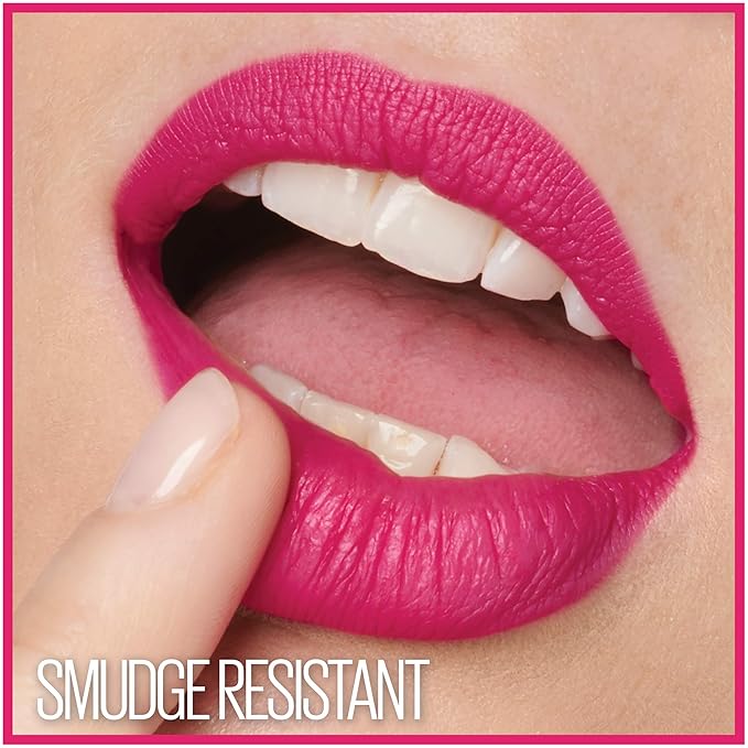 Maybelline Super Stay Ink Crayon Lipstick Makeup, Precision Tip Matte Lip Crayon with Built-in Sharpener, Longwear Up To 8Hrs, Live On The Edge, Purple Brown, 1 Count