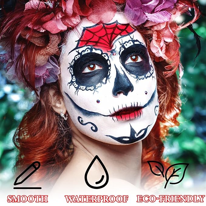 3 Pcs Halloween Face Paint Special