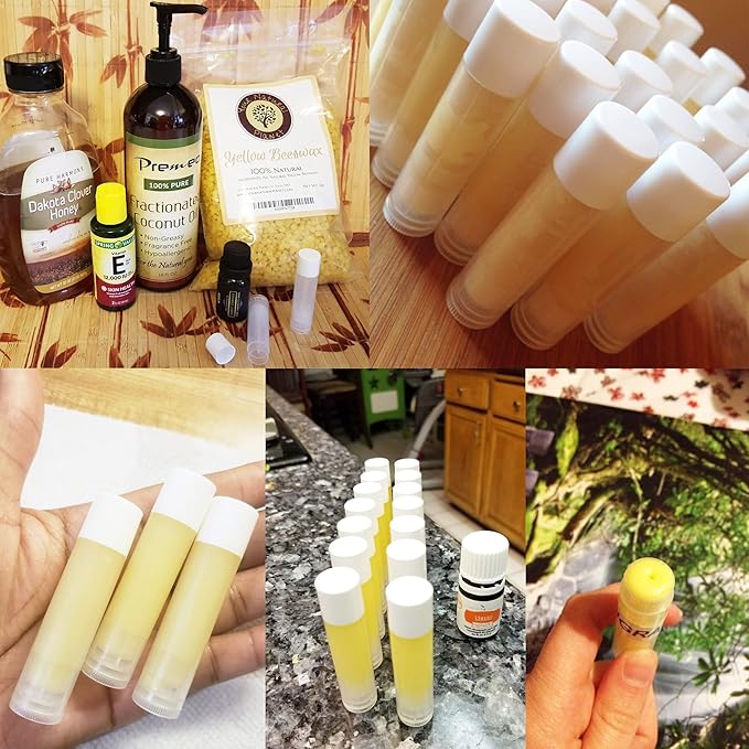 Honbay 30PCS 5g Clear Empty Lip