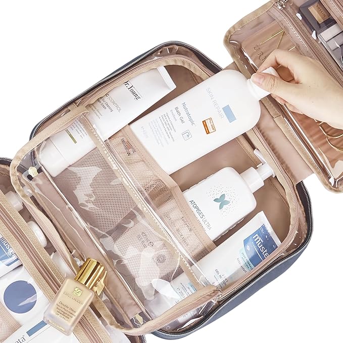 Nishel travel toiletry bag for