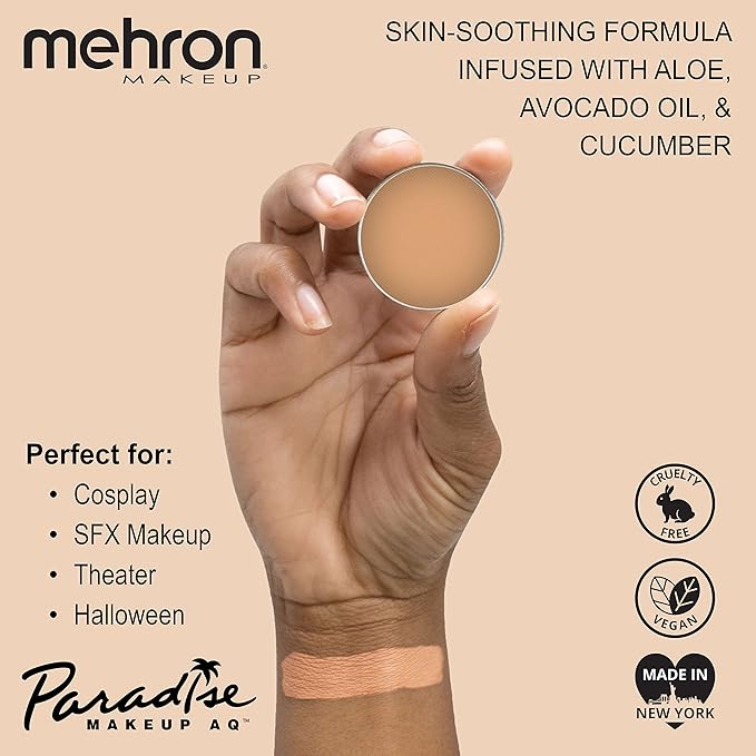 Mehron Makeup Paradise Makeup AQ Refill Size | 25 oz