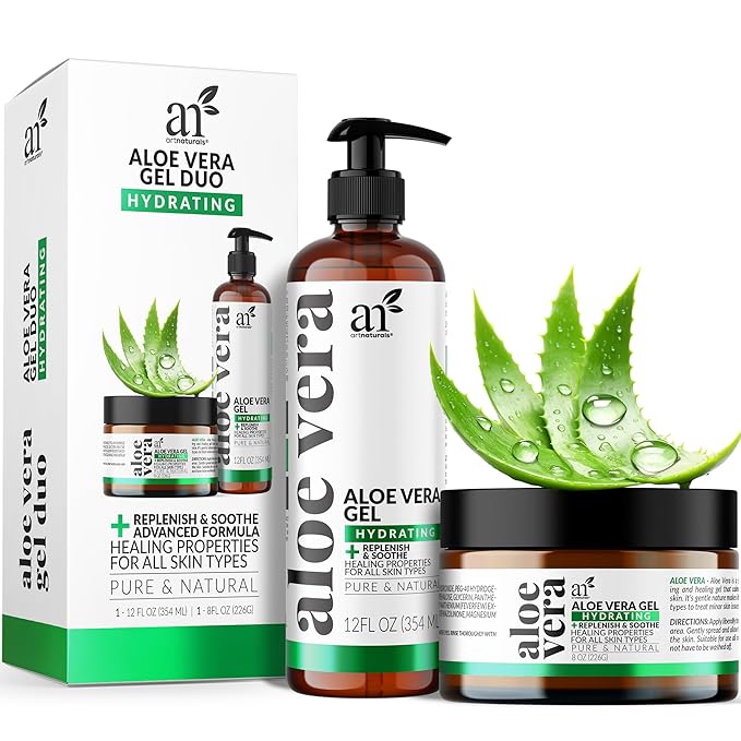 artnaturals Aloe Vera Gel Set - 20oz