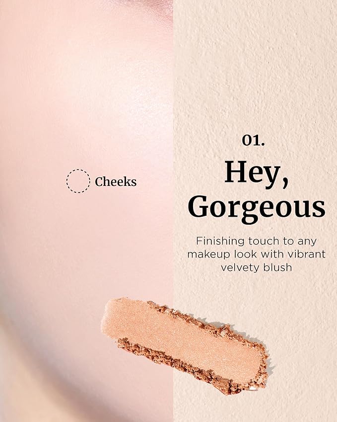 VDL Cheekstain Pastel Blush for Cheeks (Hey, Gorgeous, 0.2oz
