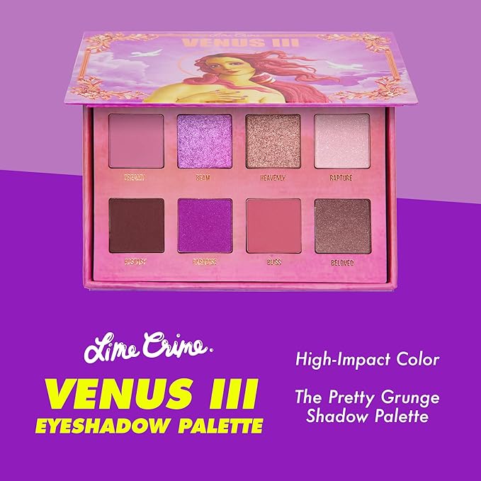 Lime Crime Eye & Face Palette, Venus 3-8