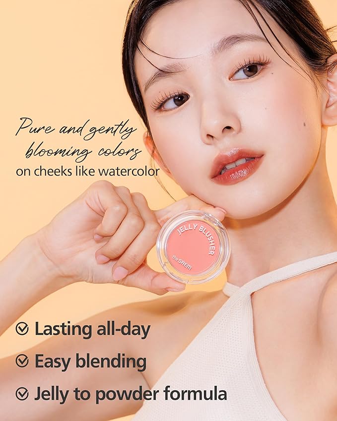 THESAEM Jelly Blusher PK01 Sweet Petal - Velvety