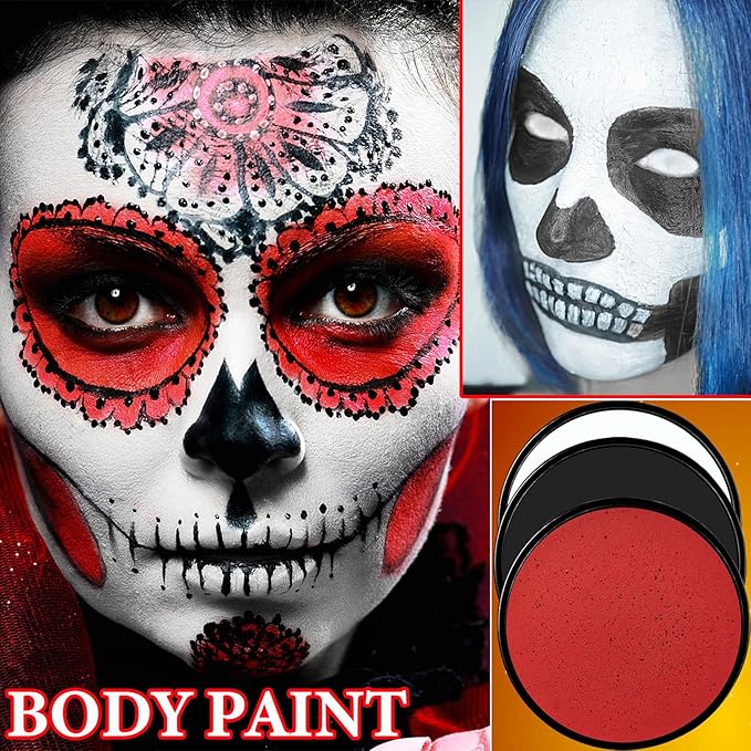 3 Pcs Halloween Face Paint Special Effects Makeup