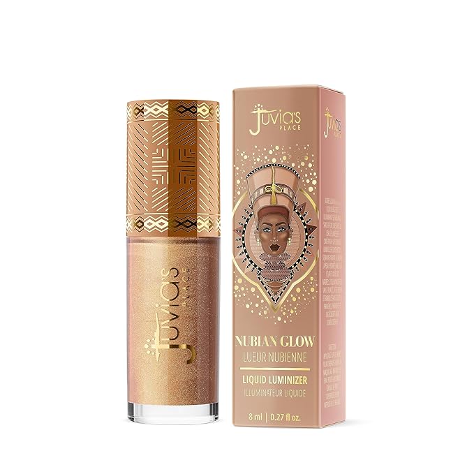 Juvia's Place Nubian Glow Liquid Luminizer Nubian Gleam & Cheeks