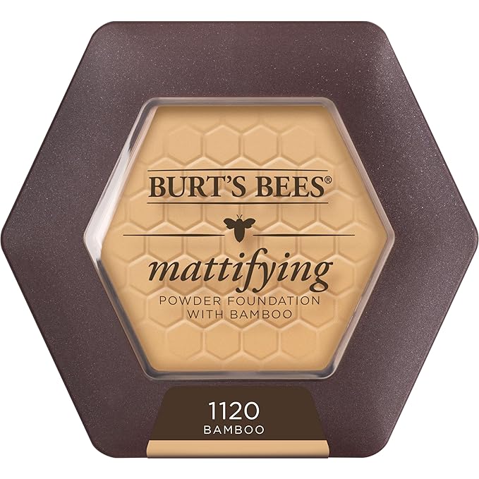 Burt’s Bees 100% Natural Origin Mattifying Powder Foundation, May Vary